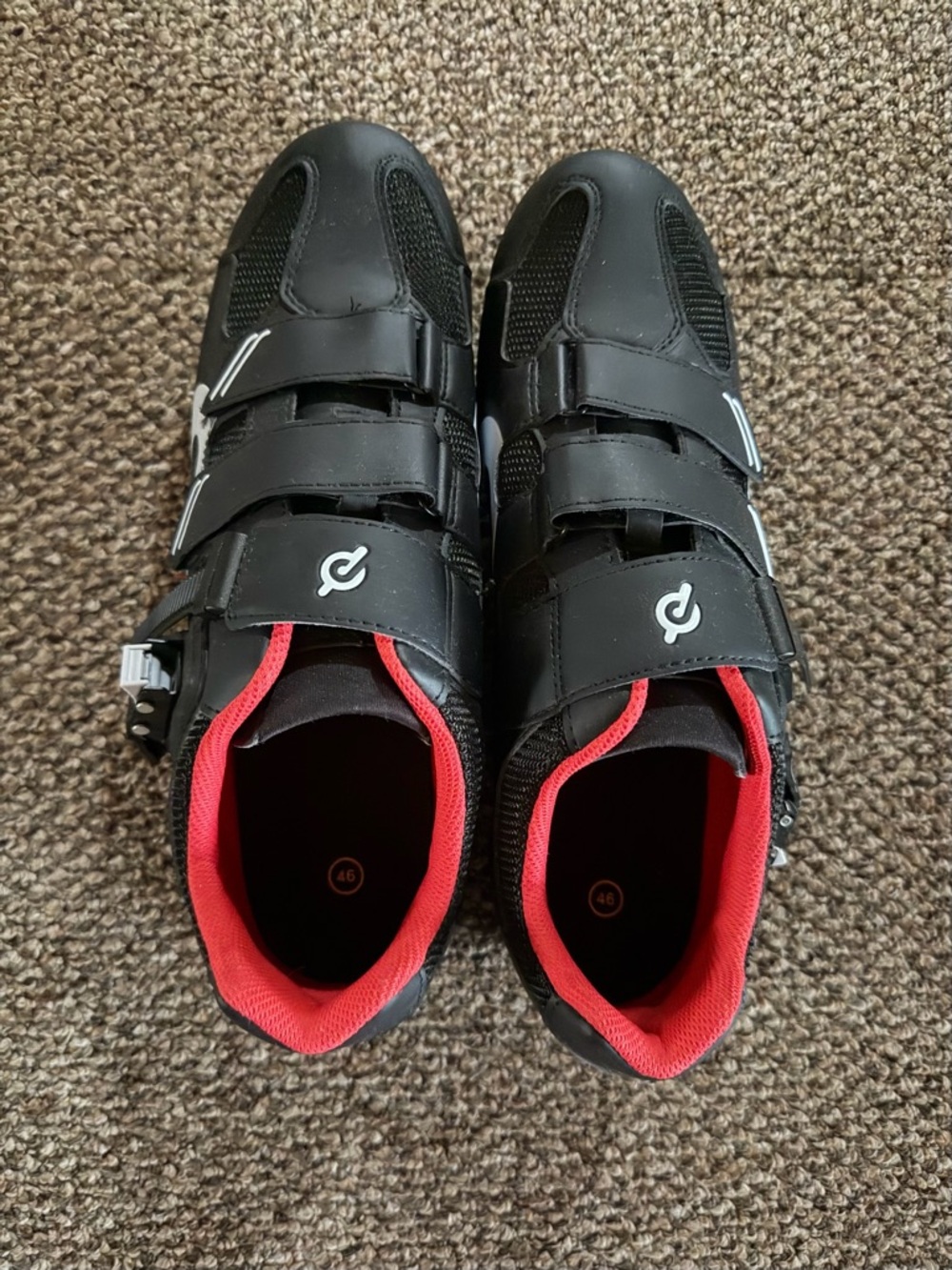 NWOT size 46 Peloton cycling shoes